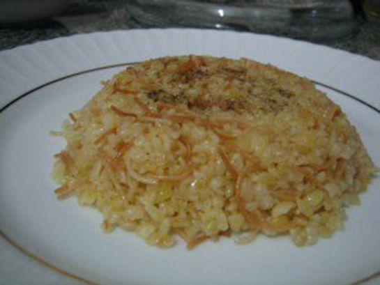 şehriyeli bulgur pilavı